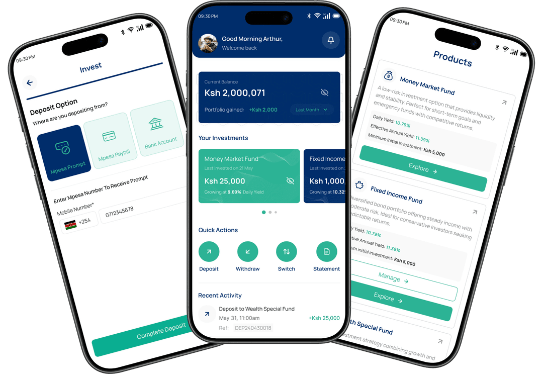 Mobile app hero illustration